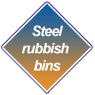 Watertight rubbish bin stainless steel 304ing